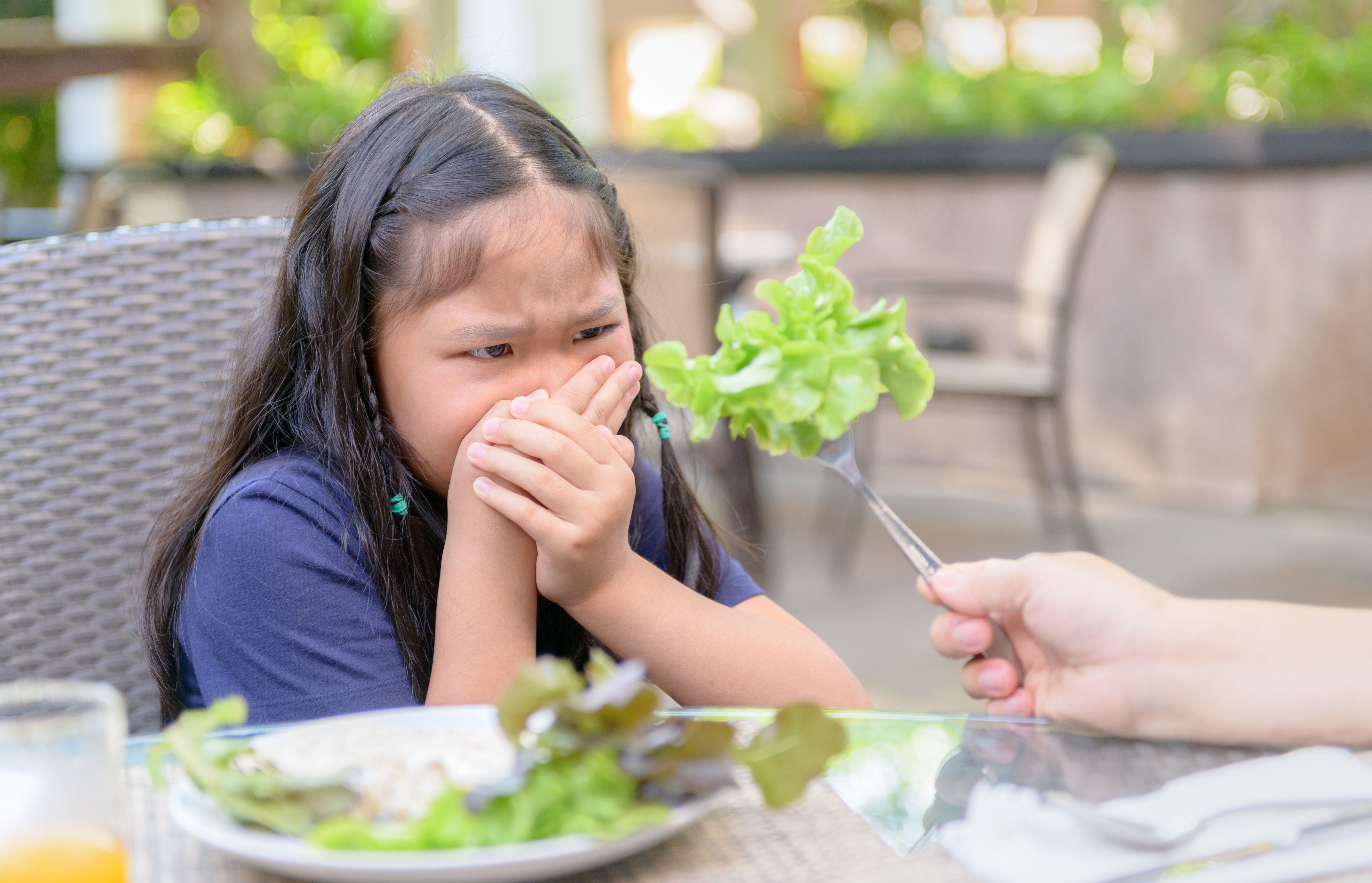 Autistic child refusing to eat food